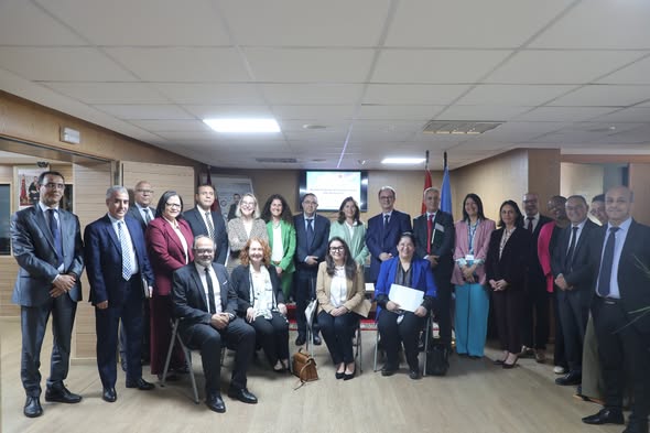 لقاء تواصلي للسيد المندوب الوزاري مع المجموعة الموضوعاتية المعنية بحقوق الإنسان لمنظومة الأمم المتحدة بالمغرب